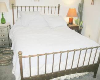 BRASS BED