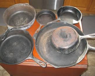 CAST IRON PANS