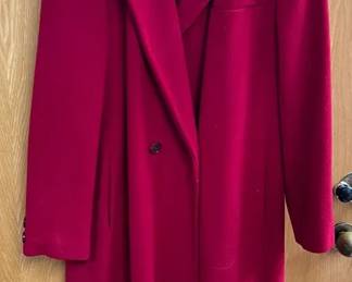 Vintage Womens Wool Coat Size Medium