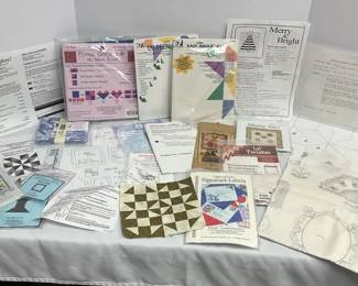 Lot Of Quilting Patterns More