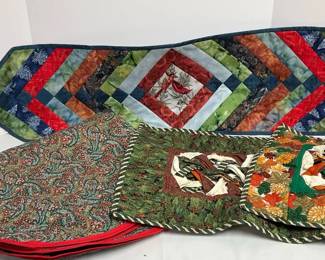 Holiday Table Runner Card Table