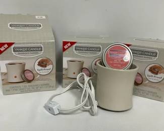Yankee Candle Wax Warmers 3 New In Box