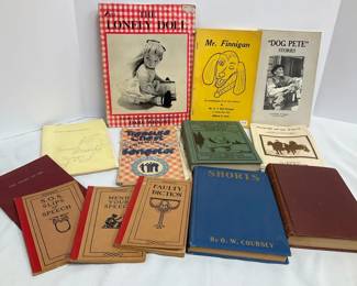 Variety of Vintage Books