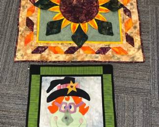 Quilted Fall Wall Hangings
