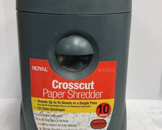 Royal Crosscut Paper Shredder