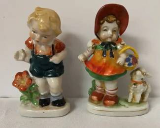 Red Letter Occupied Japan Figurines