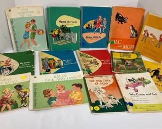 Vintage Children Dick Jane Books