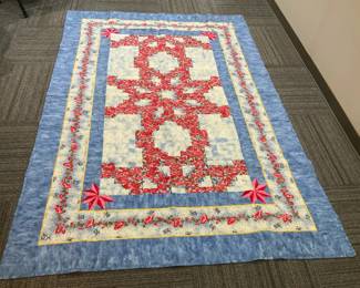 Angels Flowers Quilt 