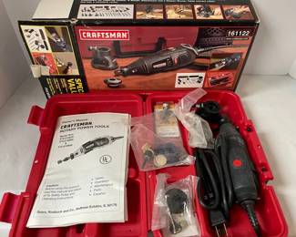 Craftsman Corded Variable Speed Rotary Tool 