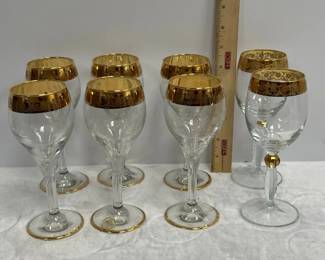 SC Line Gold Rimmed Glasses