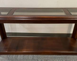 Dark Wood Sofa Table