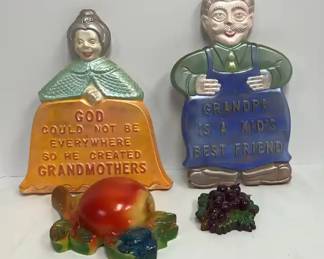 Four Ceramic Wall Hangings