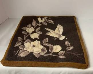 Cross Stitch Seat Pad