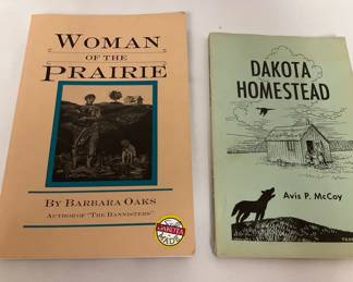 Two South Dakota Prairie Books, Signed