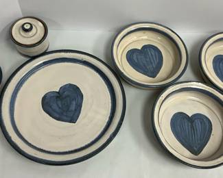 Blue Heart Pottery
