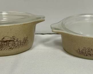Pyrex Forest Fancies Casserole Dishes