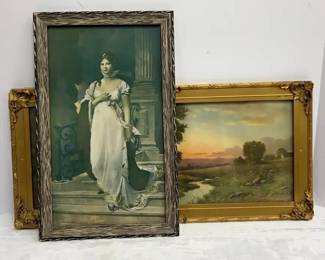 Vintage Framed Pictures 