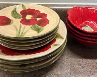 Fleur Rustique Dishes