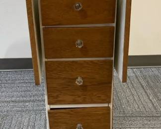 Small Extending Table With Drawers