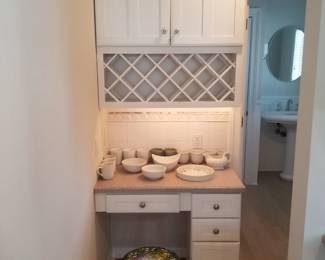 Kitchen office alcove