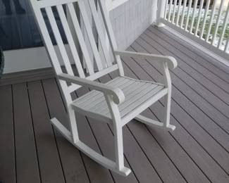 Aluminum rocking chairs