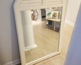 Large cottage chic mirror