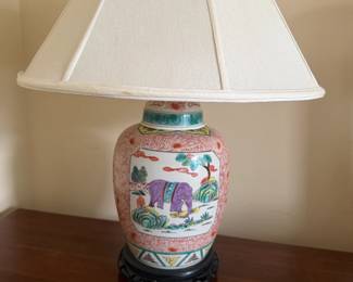 Asian Inspired Table Lamp