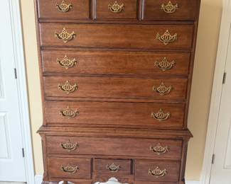 Queen Anne Style Highboy 