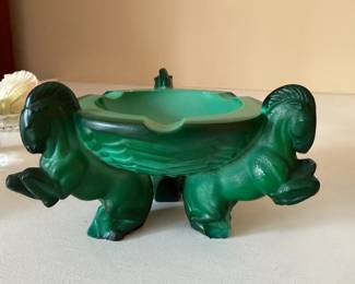 Malachite Ashtray 