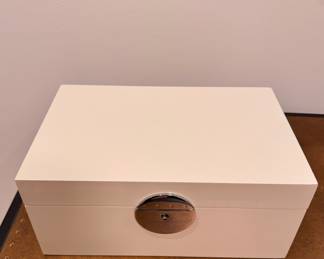Lacquered Box. Measures 11.5" x 7.5" D x 5" H. Photo 2 of 2. 