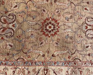 Persian Style Wool Rug. Measures 4' 11" x 6' 6". Photo 1 of 3. 