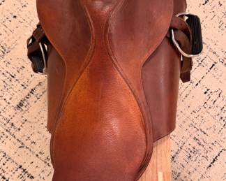 Walsall & London Barnsby England Leather English Saddle. Photo 2 of 3. 
