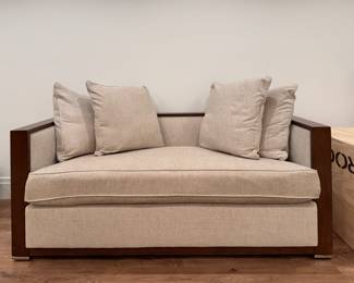 Ralph Lauren "Modern Metropolis" STYLE Sofa Sourced From Merchandise Mart. Measures 70" W x 34" D. Photo 2 of 7. 