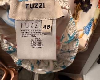 Fuzzi Size 48 Silk Pants. Photo 2 of 2. 