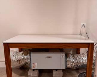 Room & Board Parsons Table. Measures 72" L x 36" D x 35" H. Photo 1 of 2. 