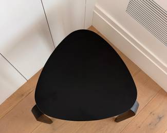 IKEA Kyrre Birch Bench in Black Stool, Birch - 15 Available. Would Be A Great Side Table, Too! Measures 18" H. Photo 2 of 2. 