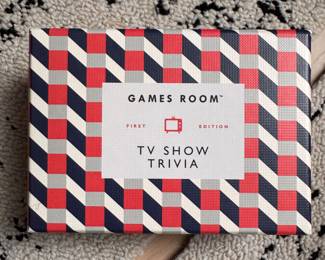 Games Room "TV Show" Trivia. 