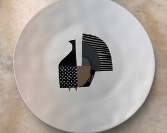 Set of 8 Crate & Barrel Salad / Dessert Plates. Three Patterns in Total. Photo 2 of 3. 