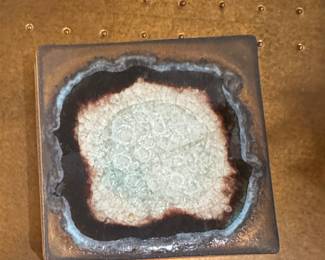 Set of 4 Geode Coasters. 