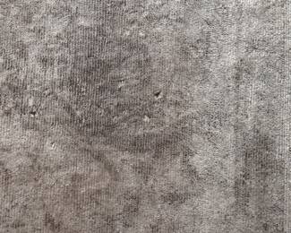 Moleskin Grey Silk & Wool Rug. Measures 13' 8" x 13' 4". Photo 2 of 3. 