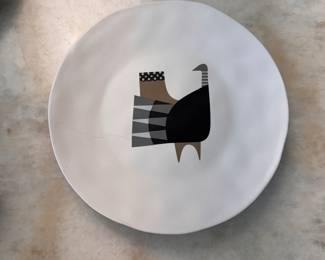 Set of 8 Crate & Barrel Salad / Dessert Plates. Three Patterns in Total. Photo 3 of 3. 