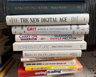 Grit by Angela Duckworth and Other Motivational Books. 