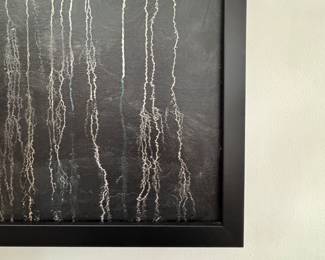 Large Scale Custom Acrylic / Mixed Media by Phillip Lantz. Measures 4' W x 9' H. Photo 3 of 3. 