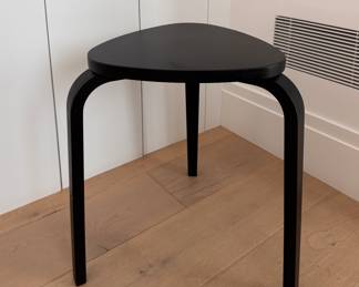 IKEA Kyrre Birch Bench in Black Stool, Birch - 15 Available. Would Be A Great Side Table, Too! Measures 18" H. Photo 1 of 2. 