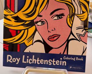 Roy Lichtenstein Coloring Book. 
