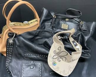 Three Handbags Featuring Anne Klein FMTD Visor