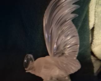 Beautiful Lalique rooster