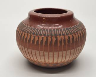 Vintage Signed Native American Vase