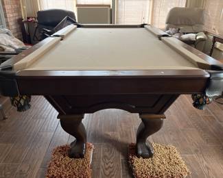 Brunswick Contender Series Pool Table with Cover