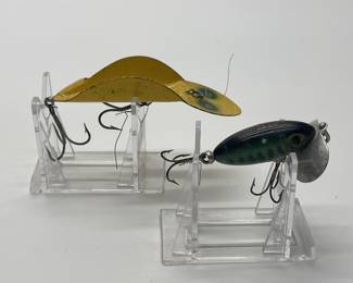 Vintage Buck Perry Spoonplug Fishing Lure PLUS 1